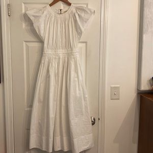 Angelic white ULLA JOHNSON dress size 4